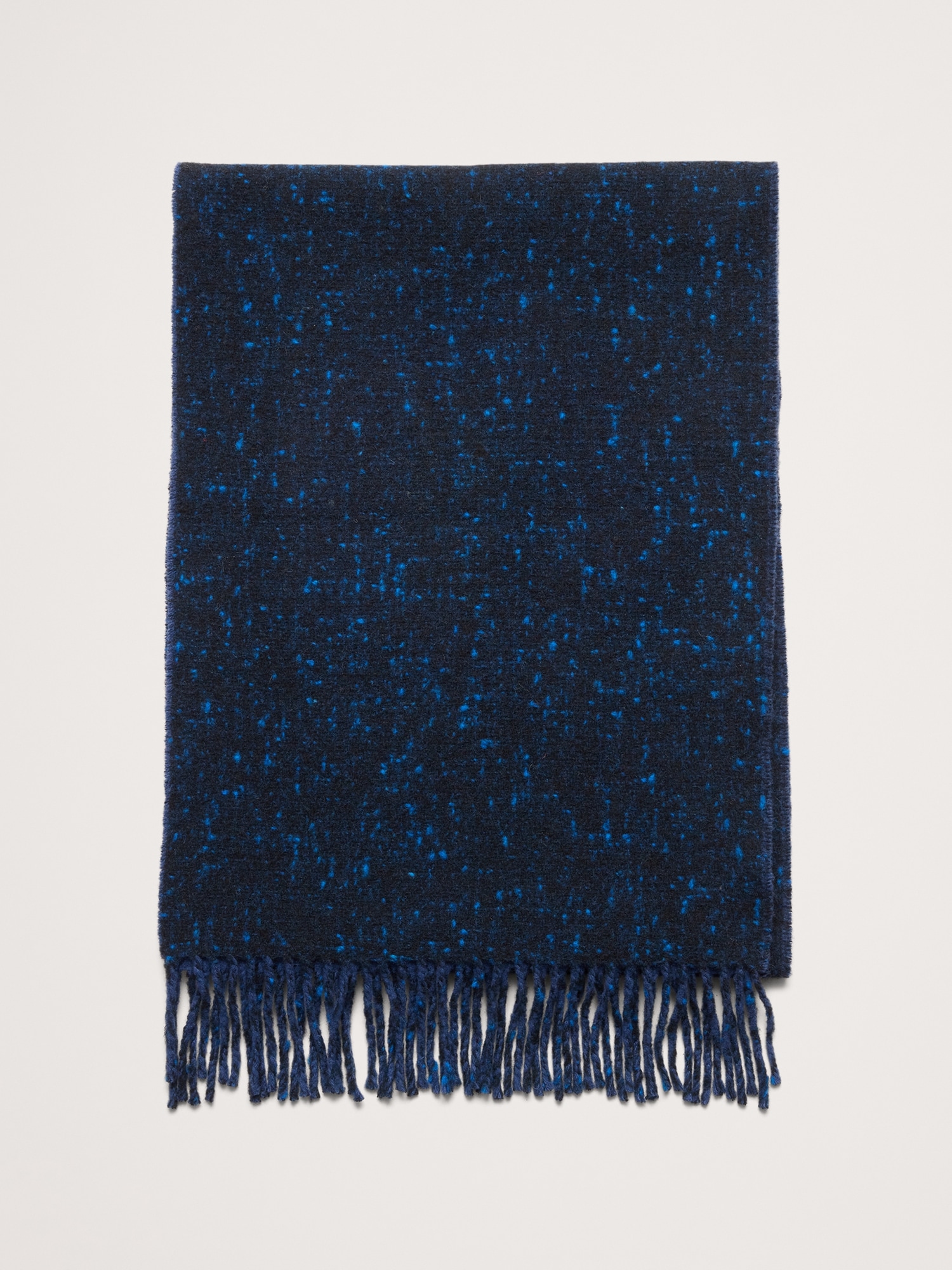 Italian Wool-Cashmere Donegal Scarf