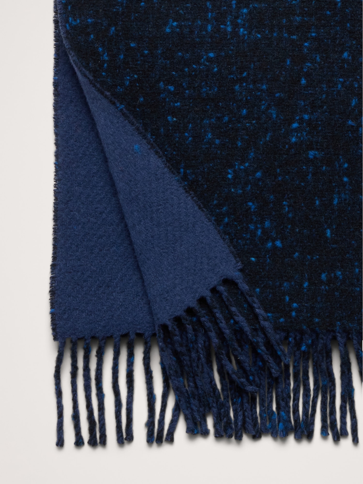 Italian Wool-Cashmere Donegal Scarf