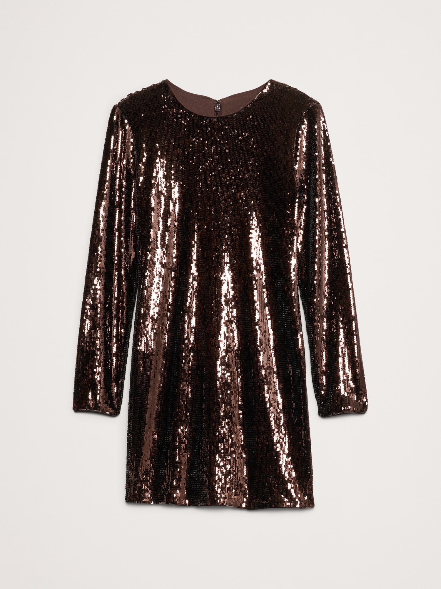 Stretch-Sequin Mini Dress