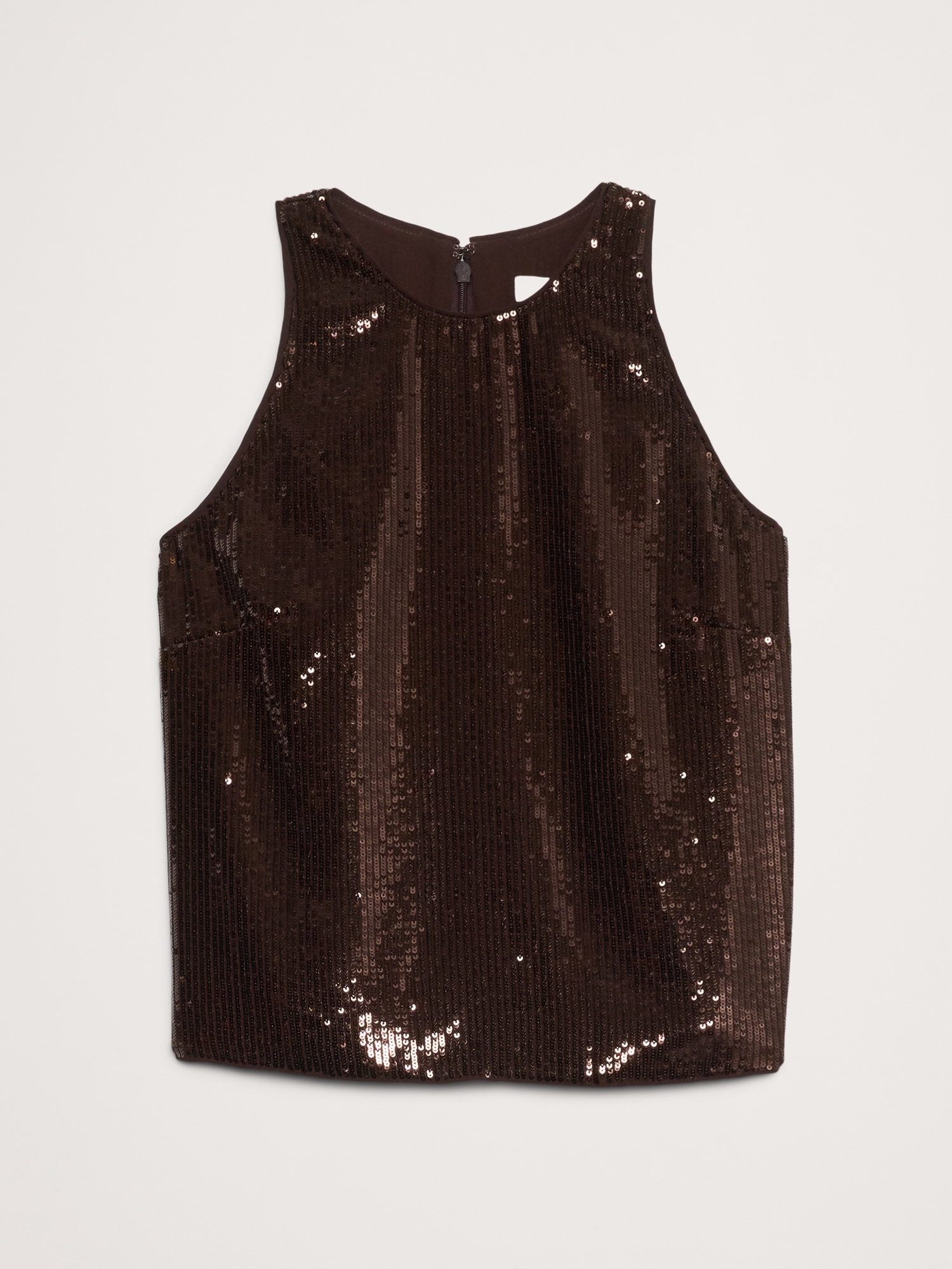 Camisole extensible à paillettes