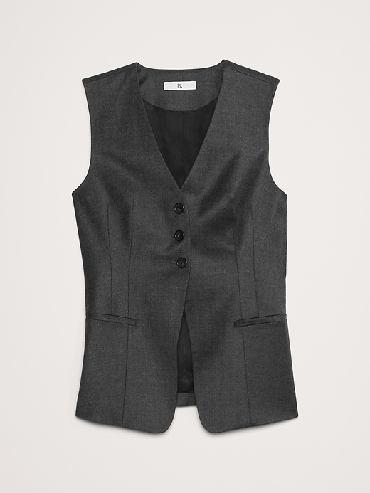 L'Appartement FINE WOOL LONG VEST - メルカリ