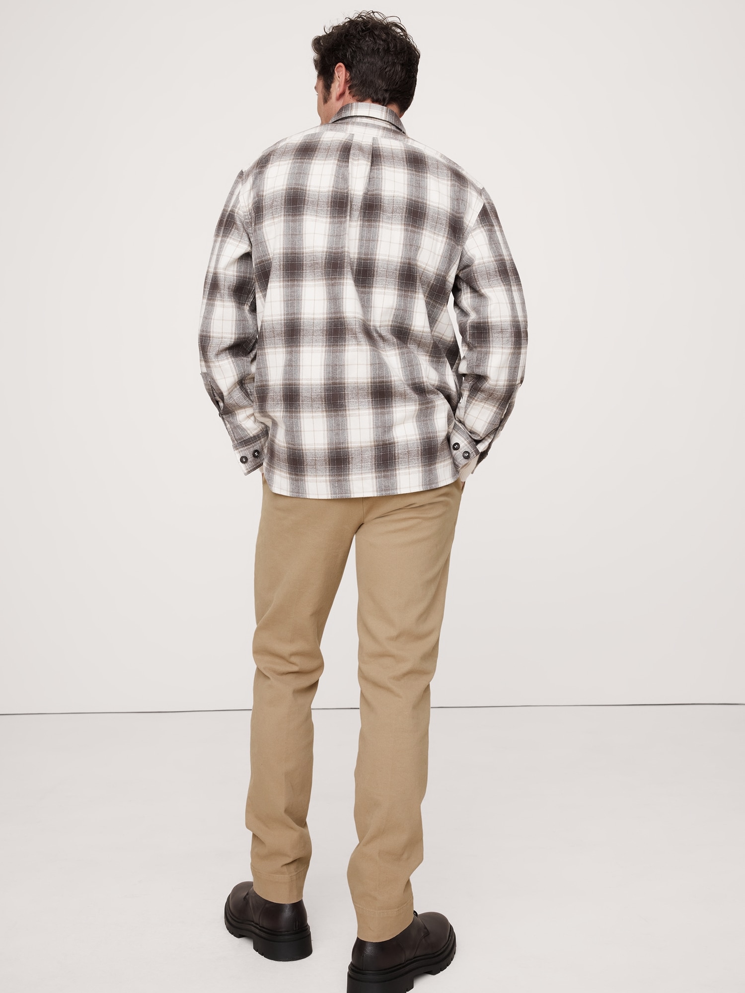 Slim Brushed Stretch Chino