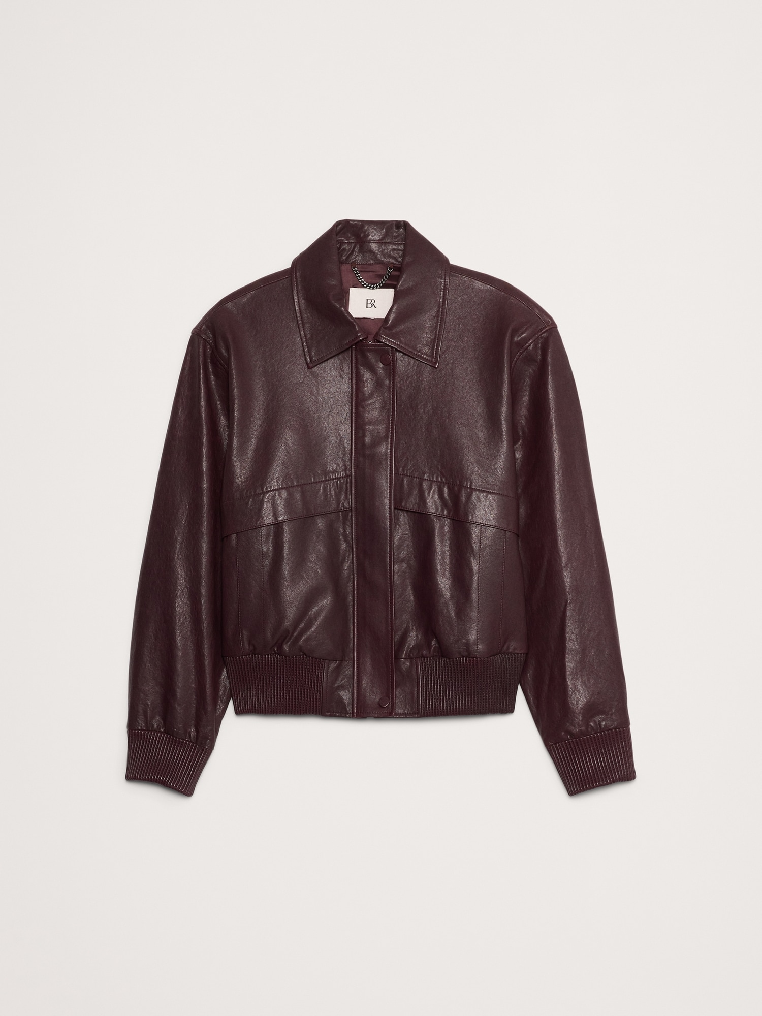 Blouson d’aviateur en cuir