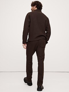 Brushed Jogger With Wool | Banana Republic