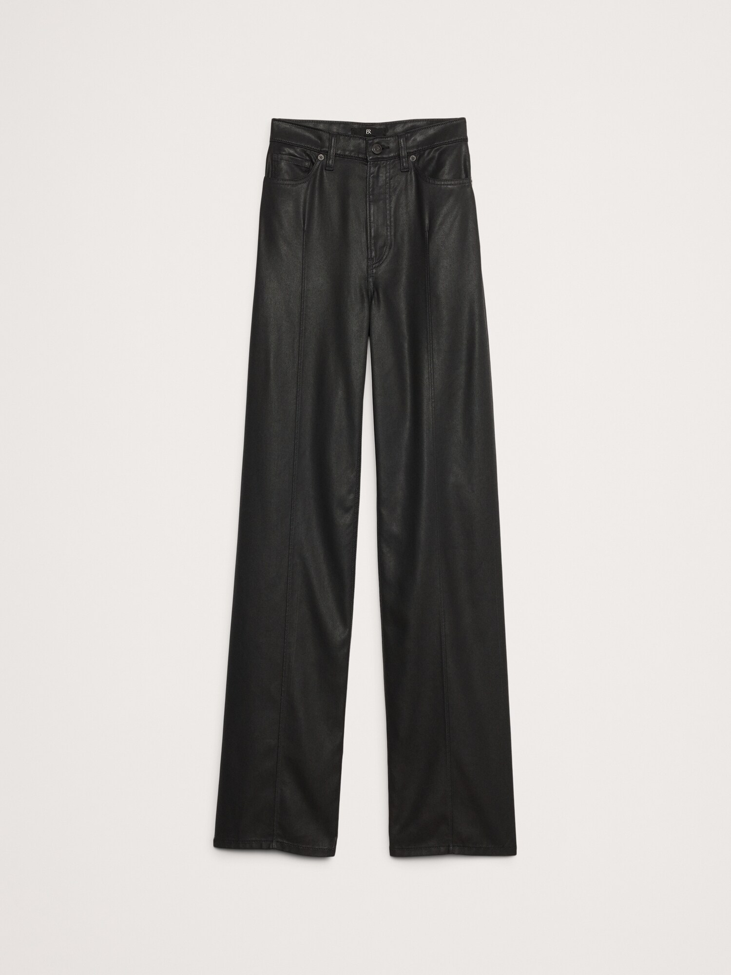 The Coated Denim Pintuck Jean