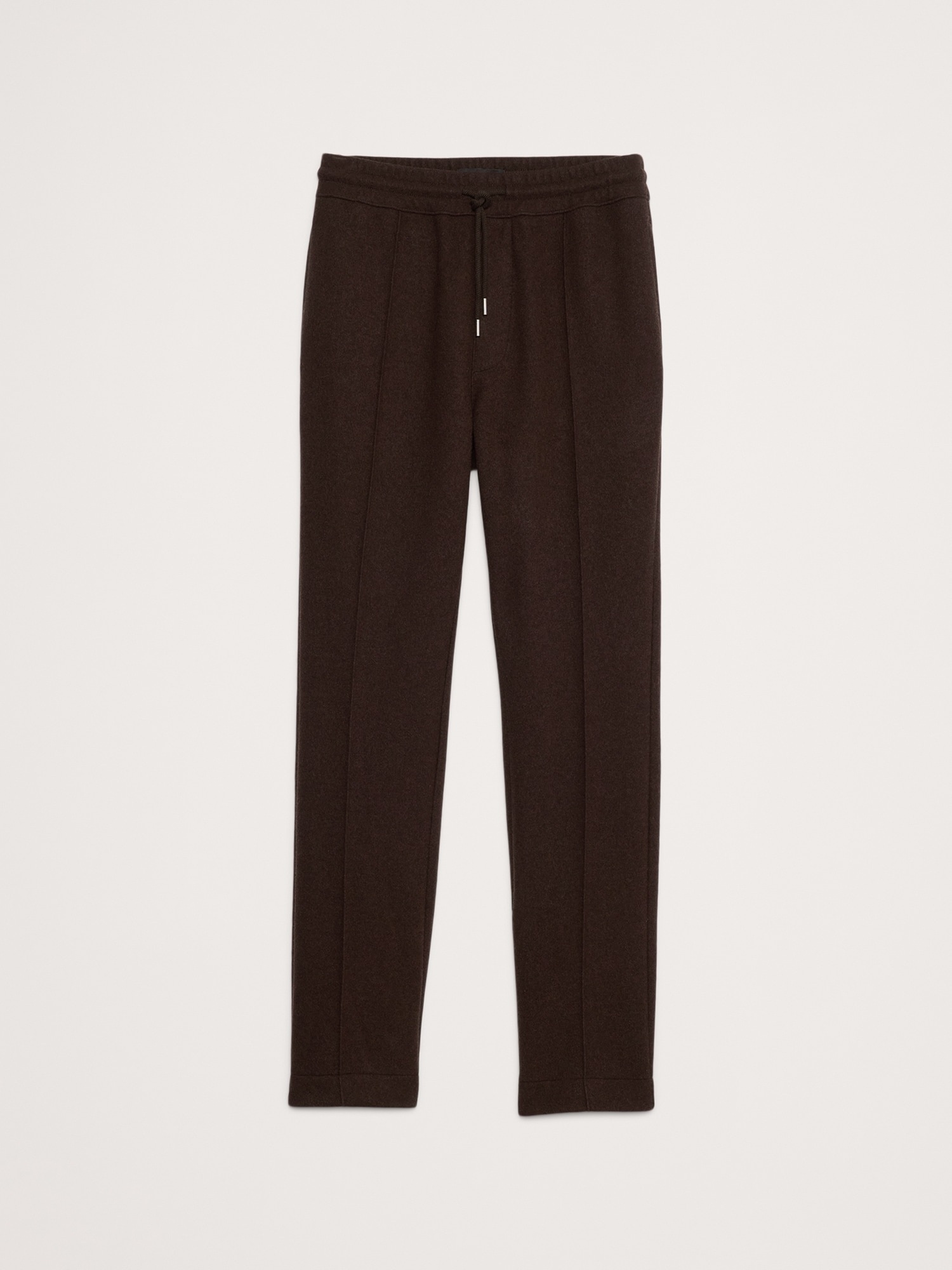 Pantalon de jogging en molleton brossé et laine