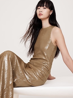 Banana republic sequin dress deals