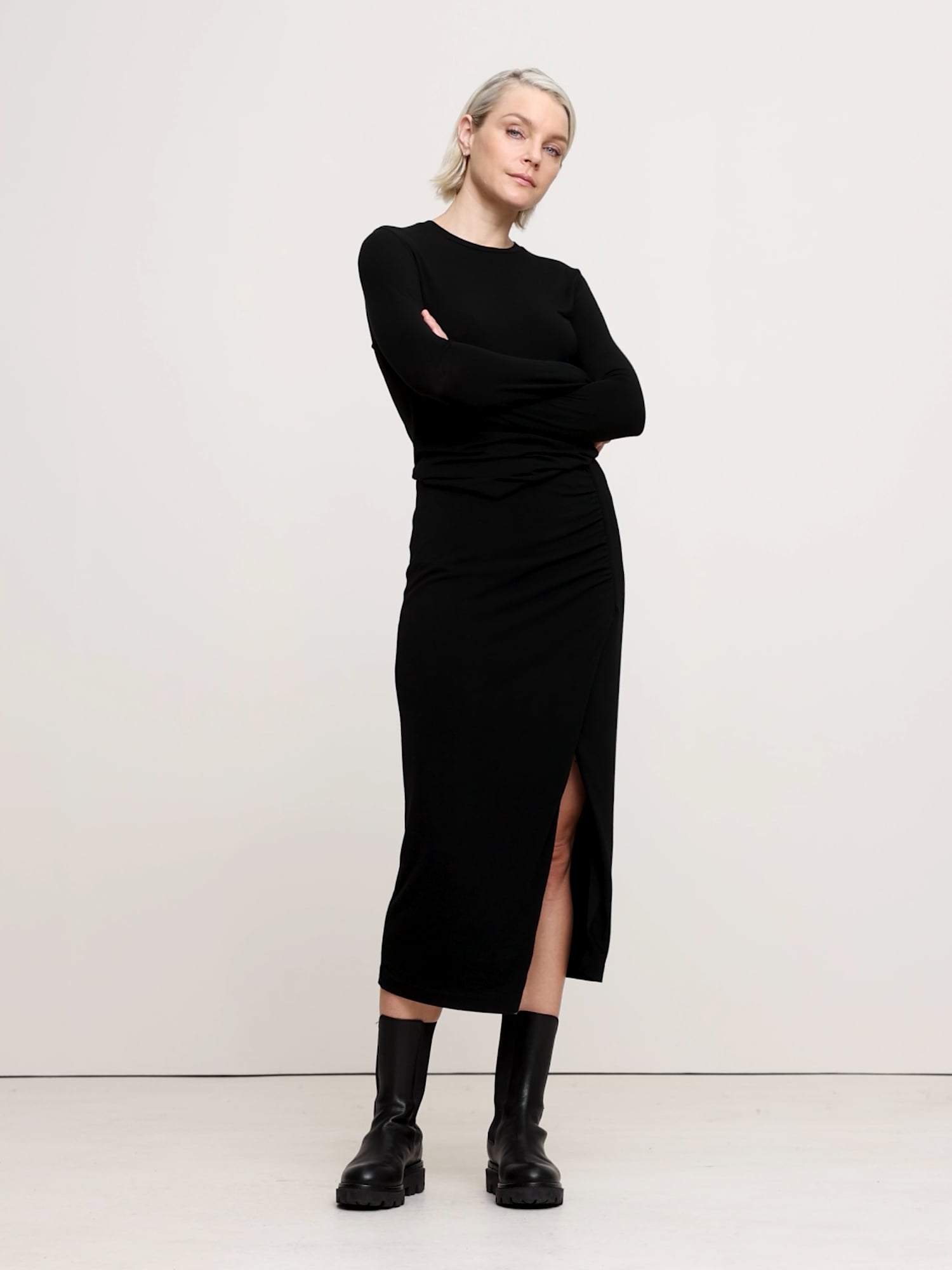 Image number 2 showing, Luxe Wool-Blend Maxi Skirt