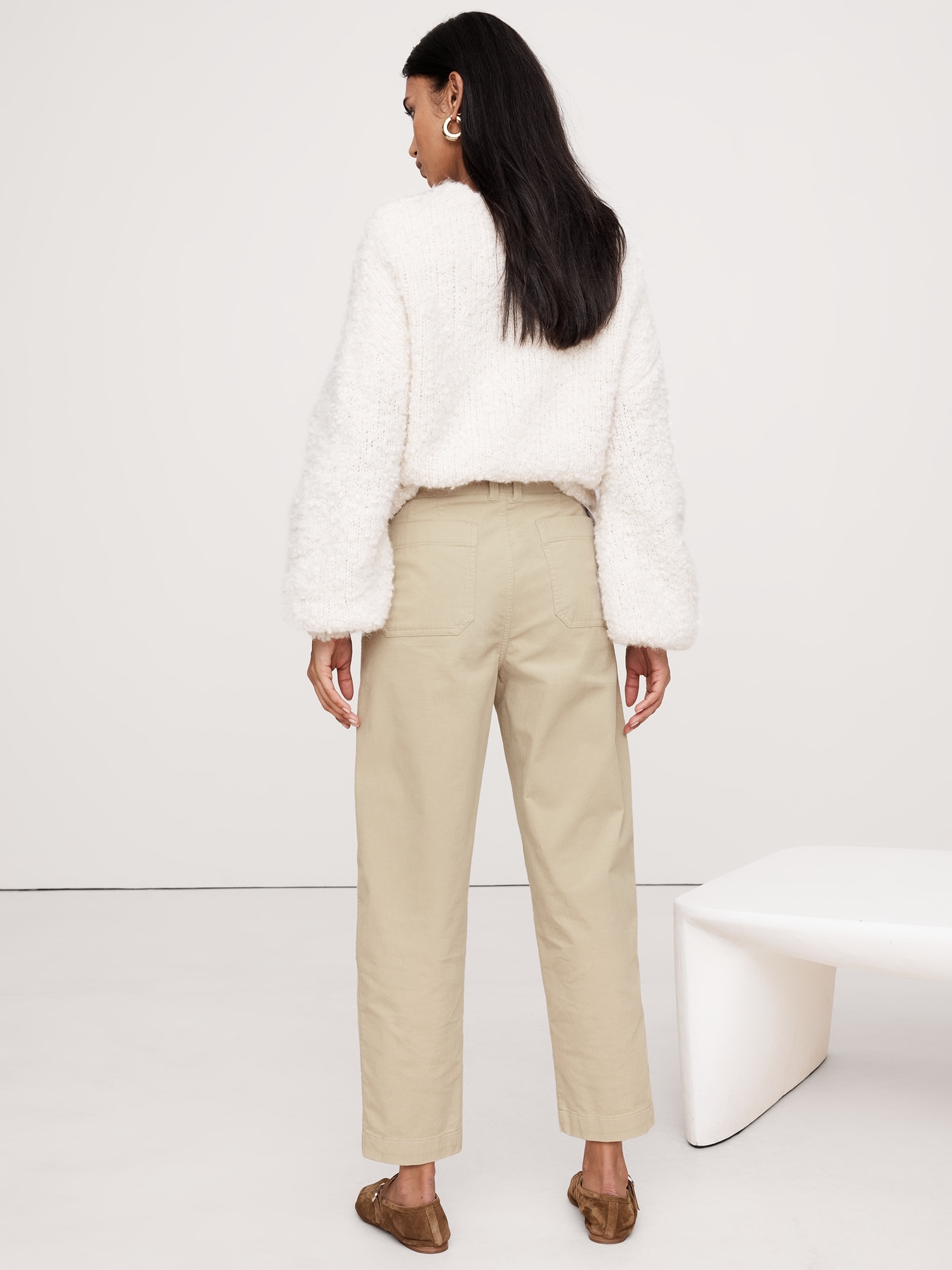 The Corduroy Barrel Pant