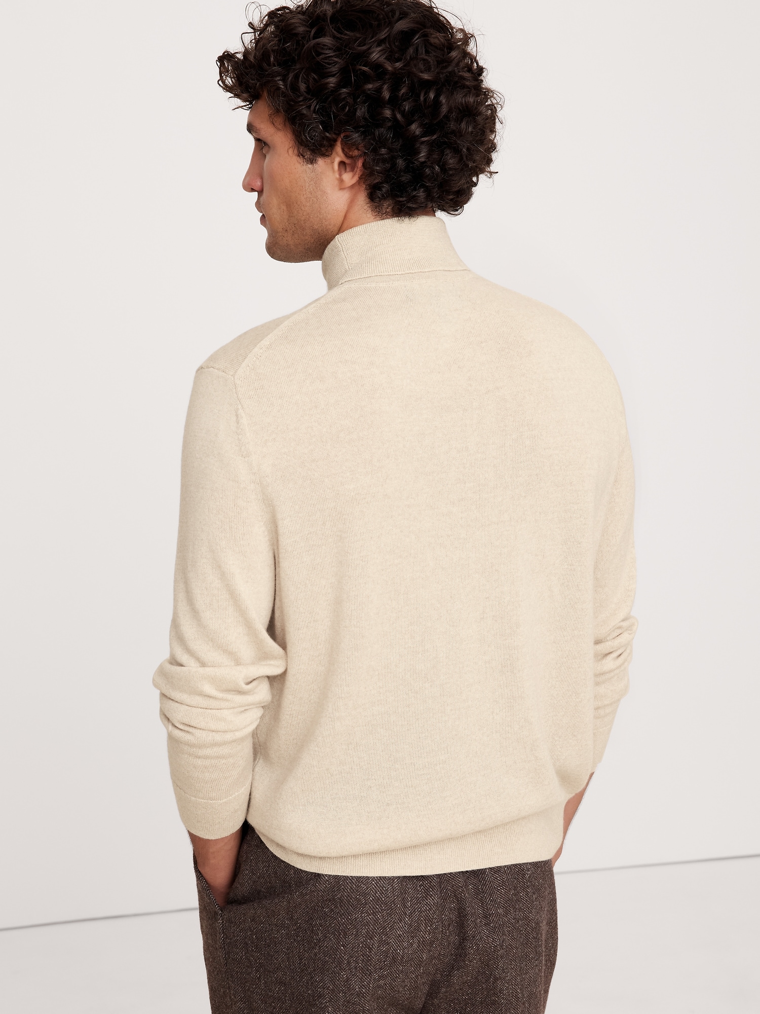 Italian Merino Turtleneck Sweater