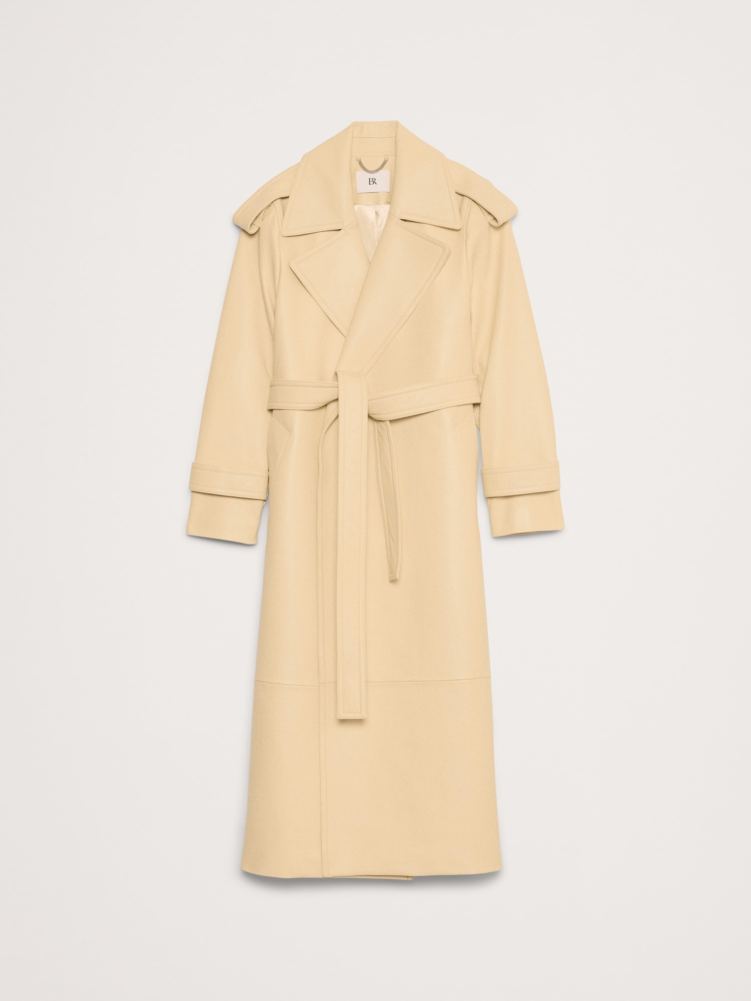 Leather Trench Coat