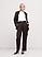 Image number 2 showing, High-Rise Straight Italian Satin Cargo Pant