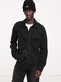 【新品未使用】RRL French Terry Shirt Jacket Yahoo!オークション - 【新品未使用】RRL French Terry Shirt Jacket