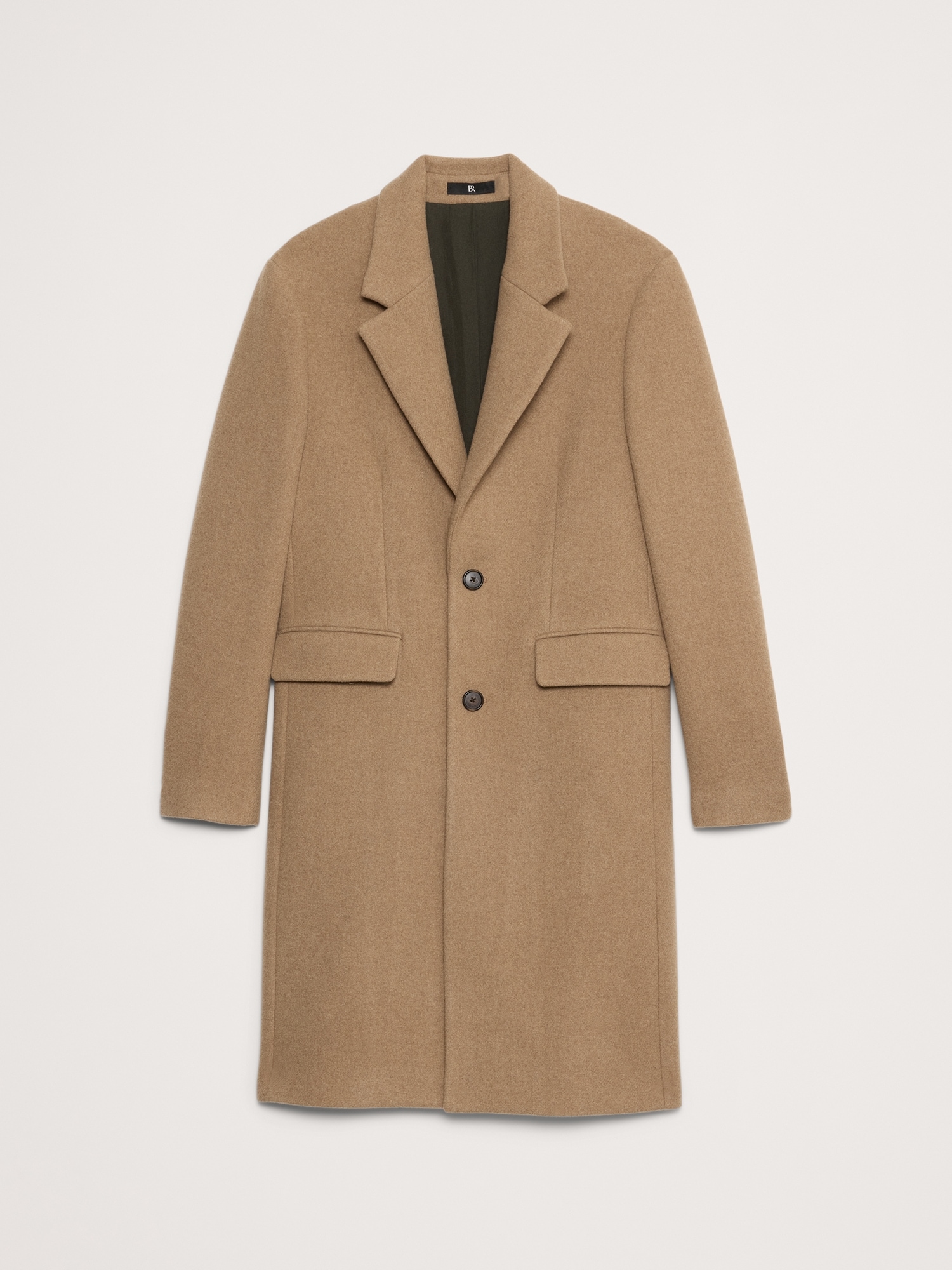 Banana republic camel topcoat best sale