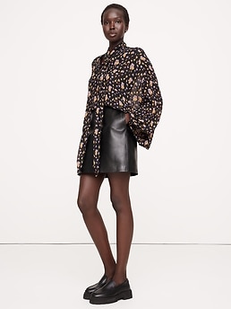 トップス deres drape blouse Asymmetric Drape Blouse – Maison Gassmann