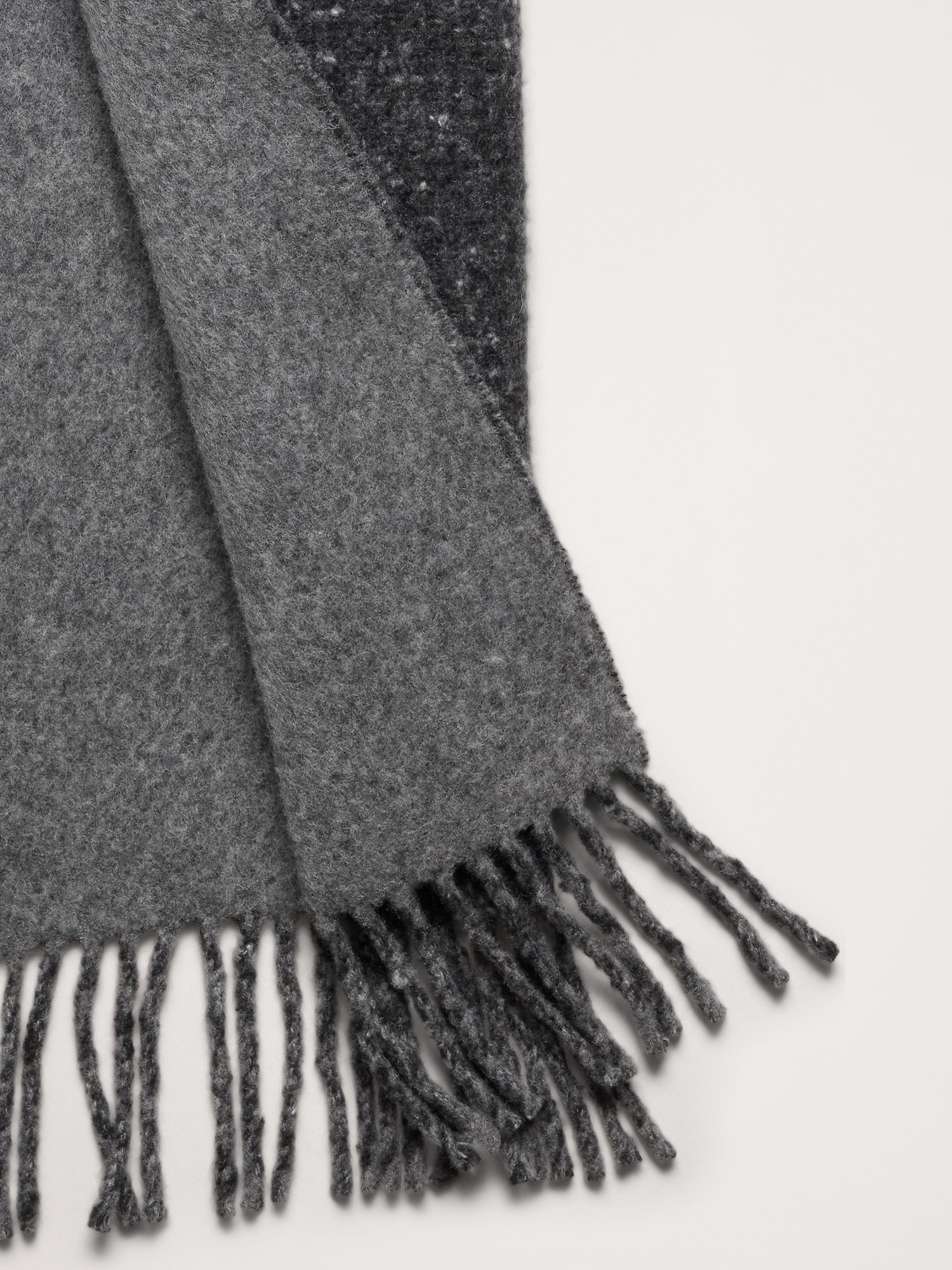 Italian Wool-Cashmere Donegal Scarf