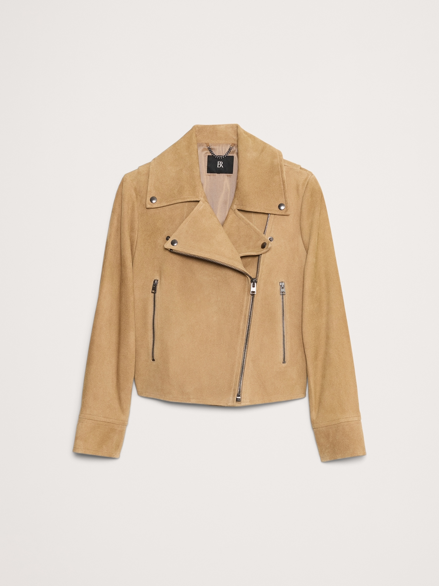 Enola Suede Moto Jacket