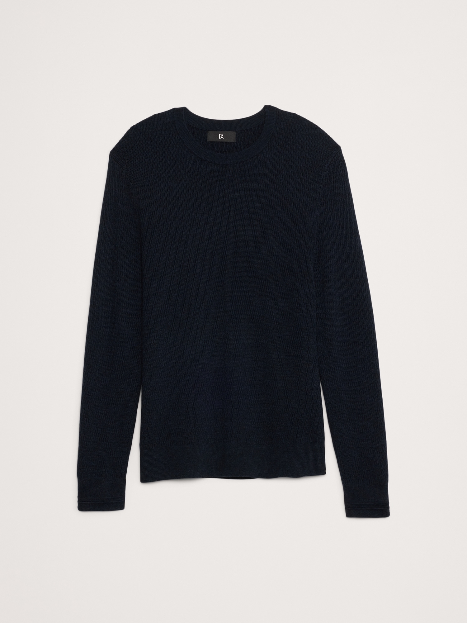 Merino Thermal-Knit Sweater