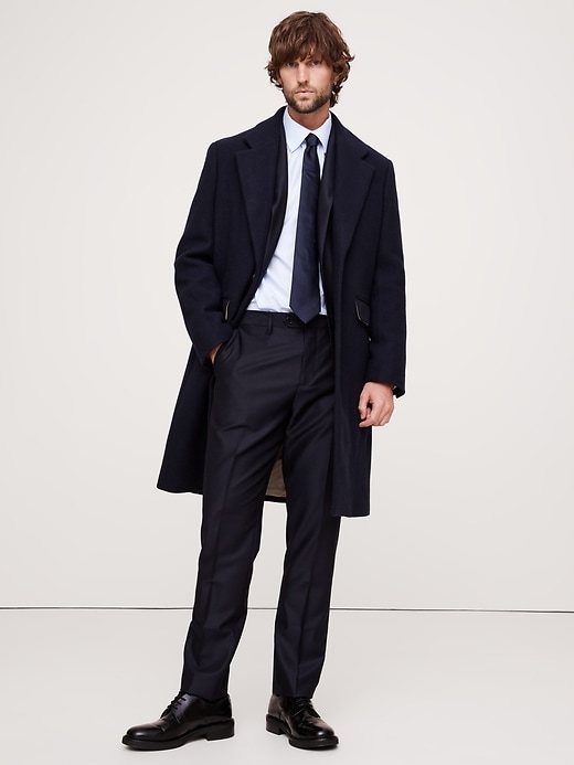 Signature Italian Hopsack Suit Pant | Banana Republic