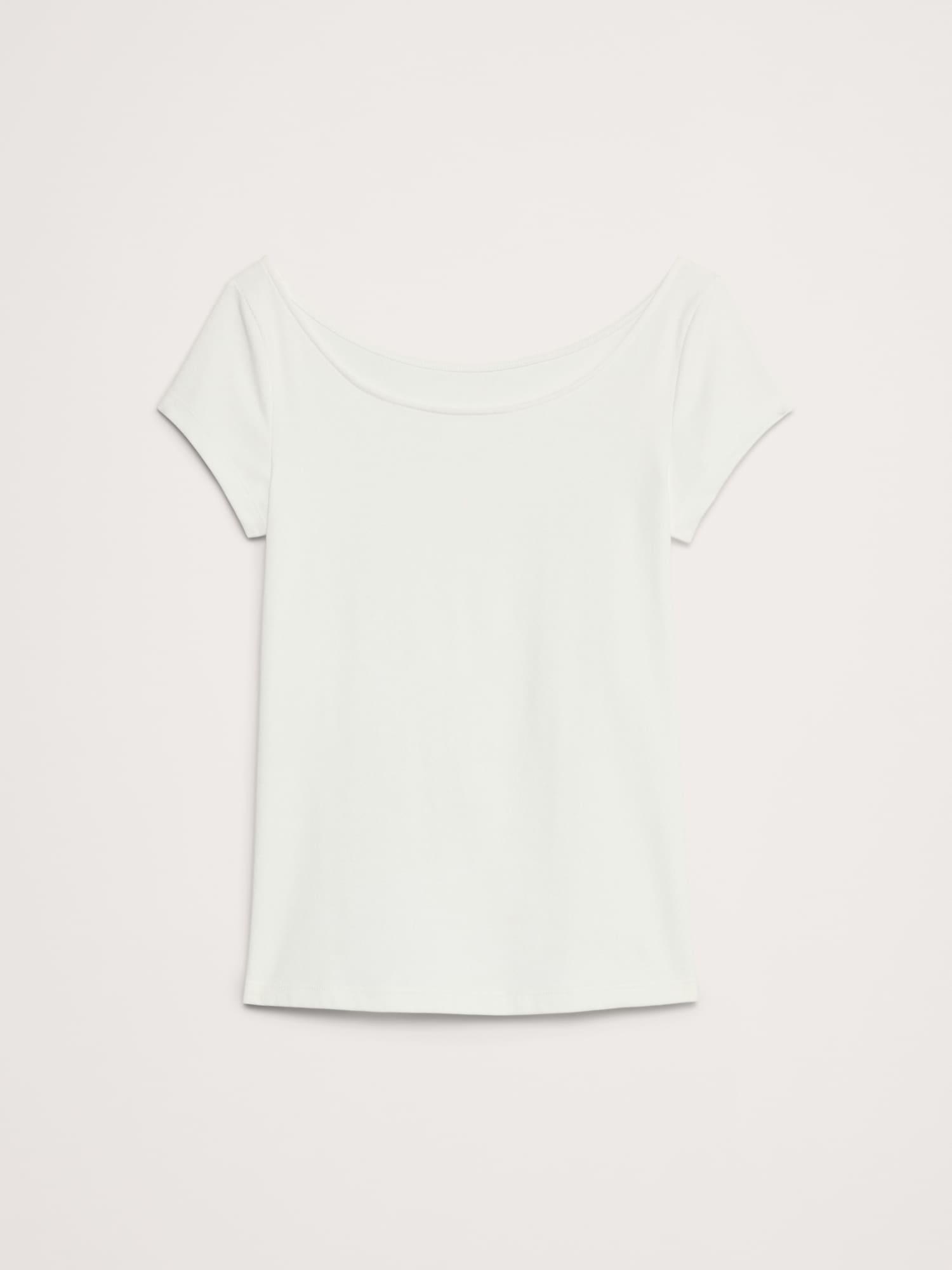 Refined Scoop-Neck T-Shirt