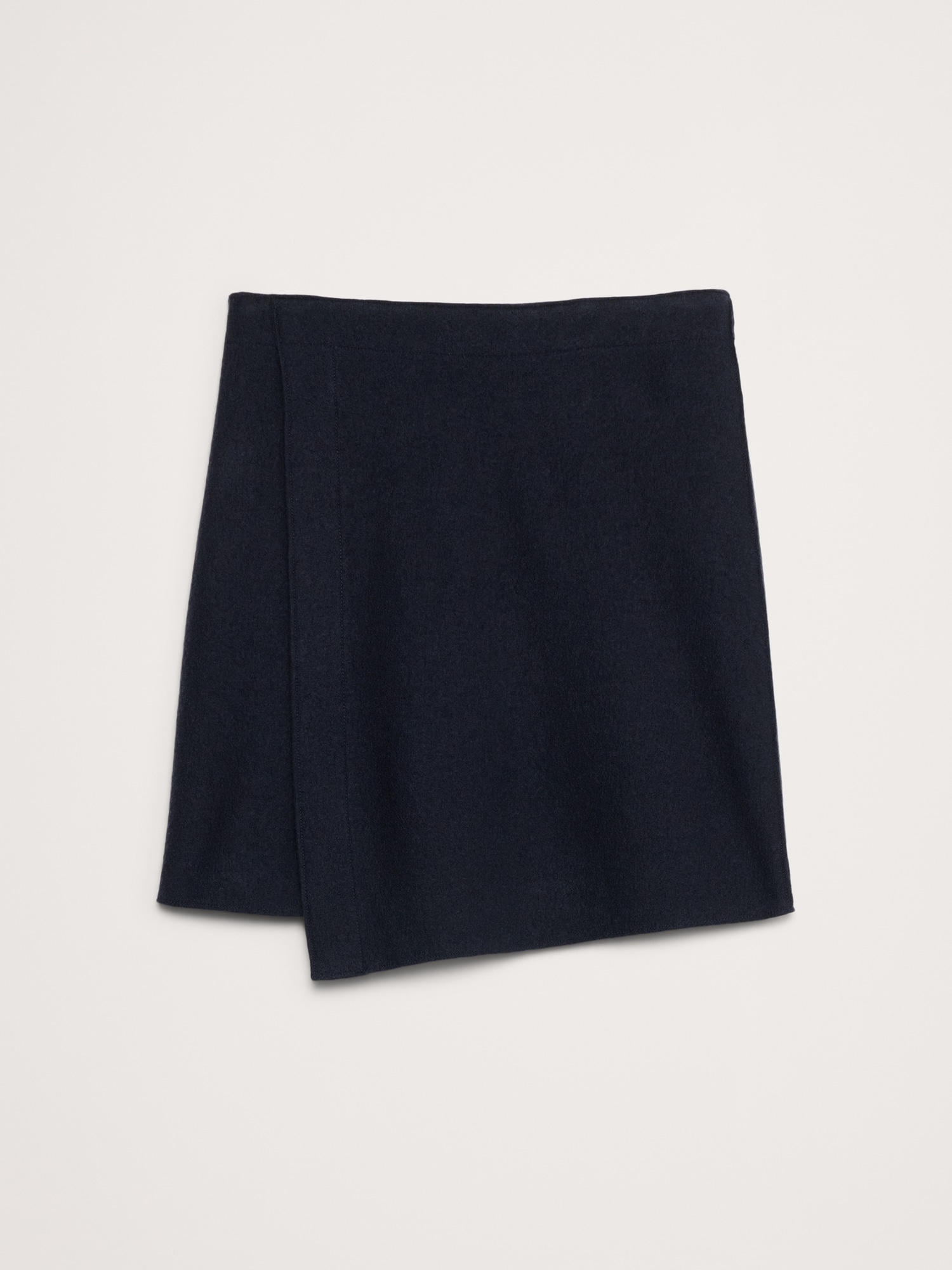 Wool-Blend Bouclé Mini Skirt