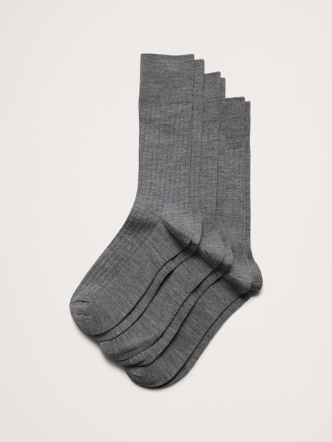 CHAUSSETTES EN LAINE MÉRINOS RESPIRANTE (PAQUET DE 3 PAIRES)