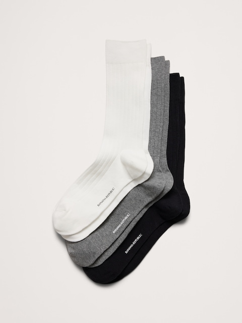 CHAUSSETTES HABILLÉES EN MÉLANGE DE COTON