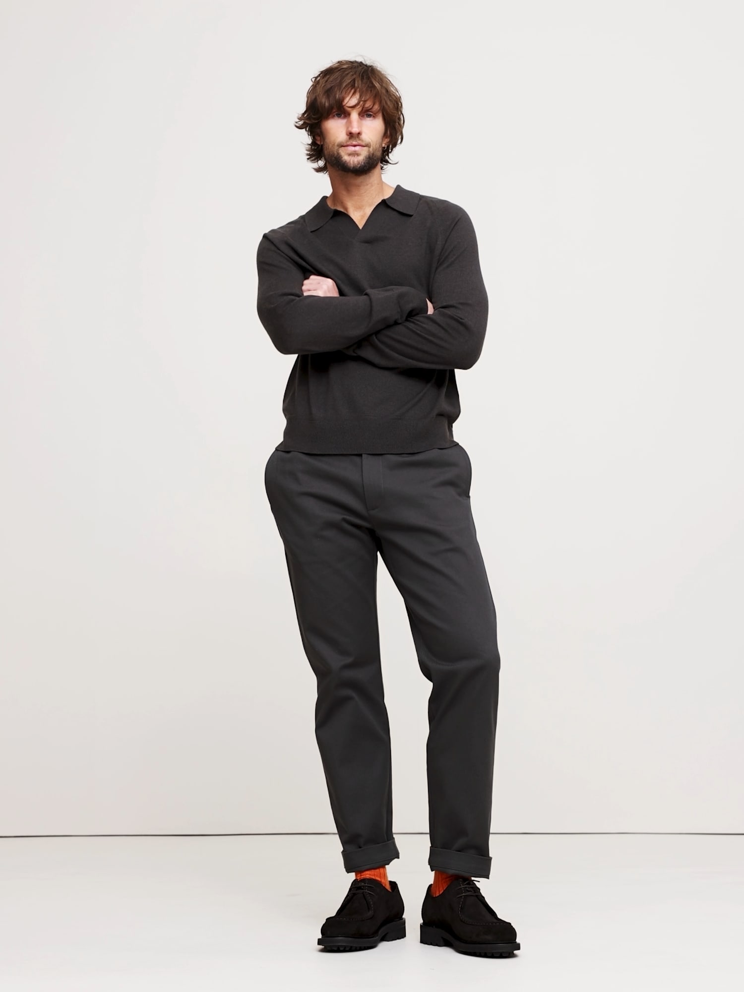 Image number 2 showing, Cashmere-Silk Sweater Polo