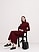 Image number 2 showing, Wide Ribbed Turtleneck Maxi Dress
