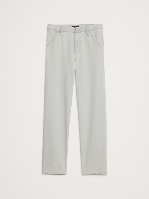 Mid-Rise Slouchy-Straight Jean | Banana Republic