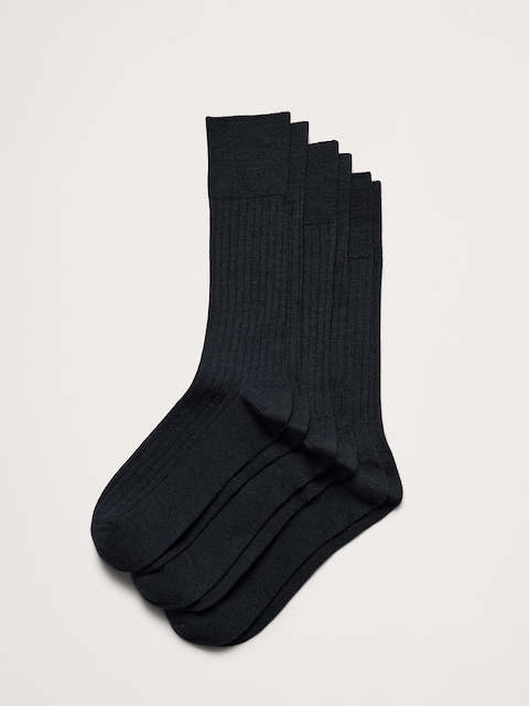 CHAUSSETTES EN LAINE MÉRINOS RESPIRANTE (PAQUET DE 3 PAIRES)