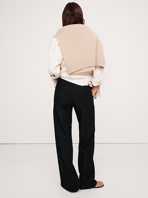 Ultra High-Rise Modern Straight City Stretch Pant | Banana Republic