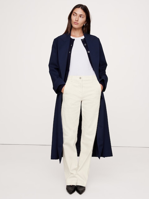 PANTALON ESCALE À JAMBE DROITE
