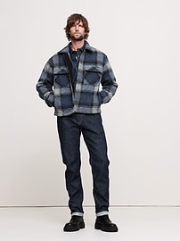 【BAON】Bamine Check Shirt Jacket 0400021764668_SANDCHECK?wid=
