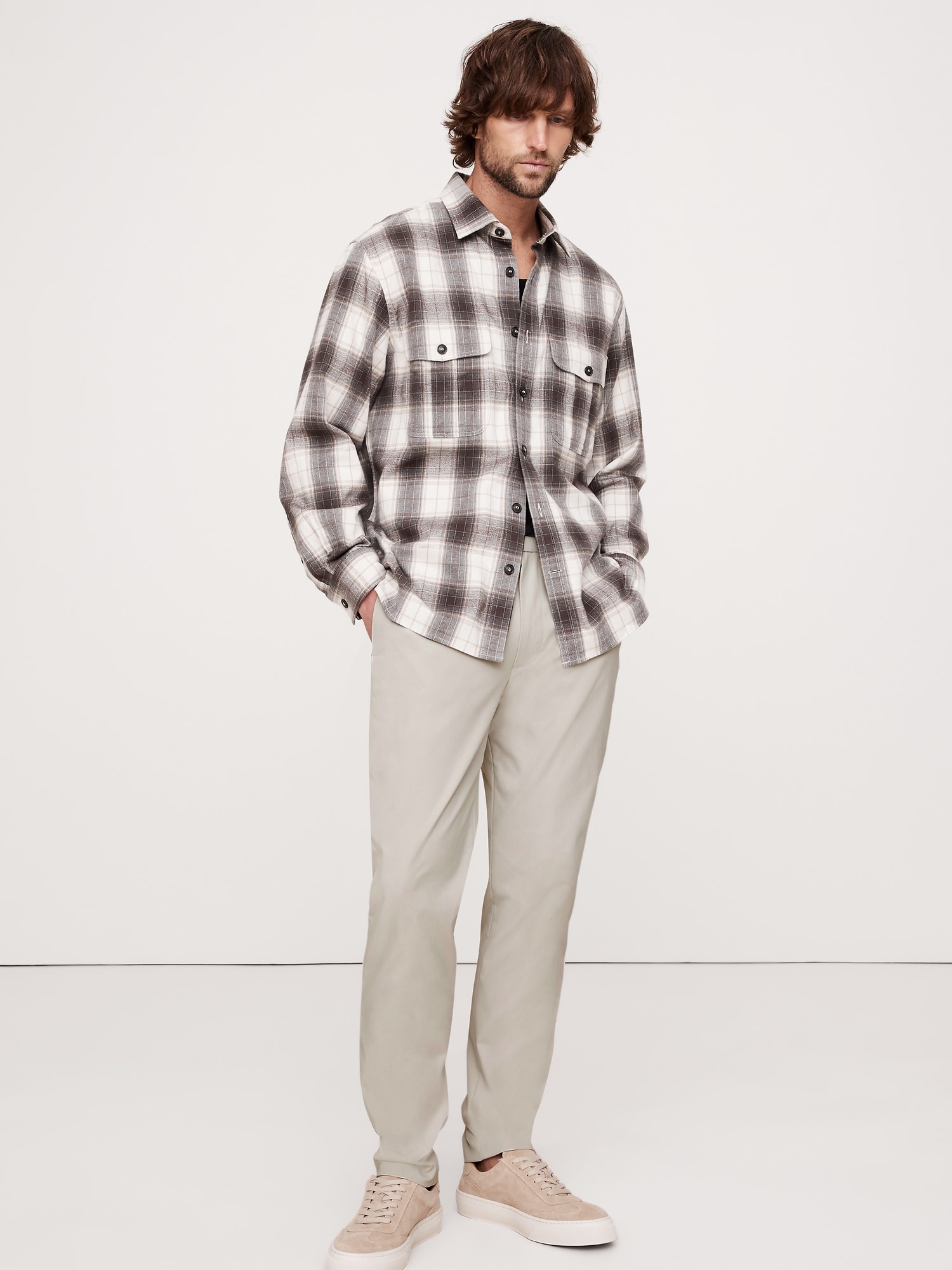 Pantalon Performance athlétique étroit - Kaki Pâle