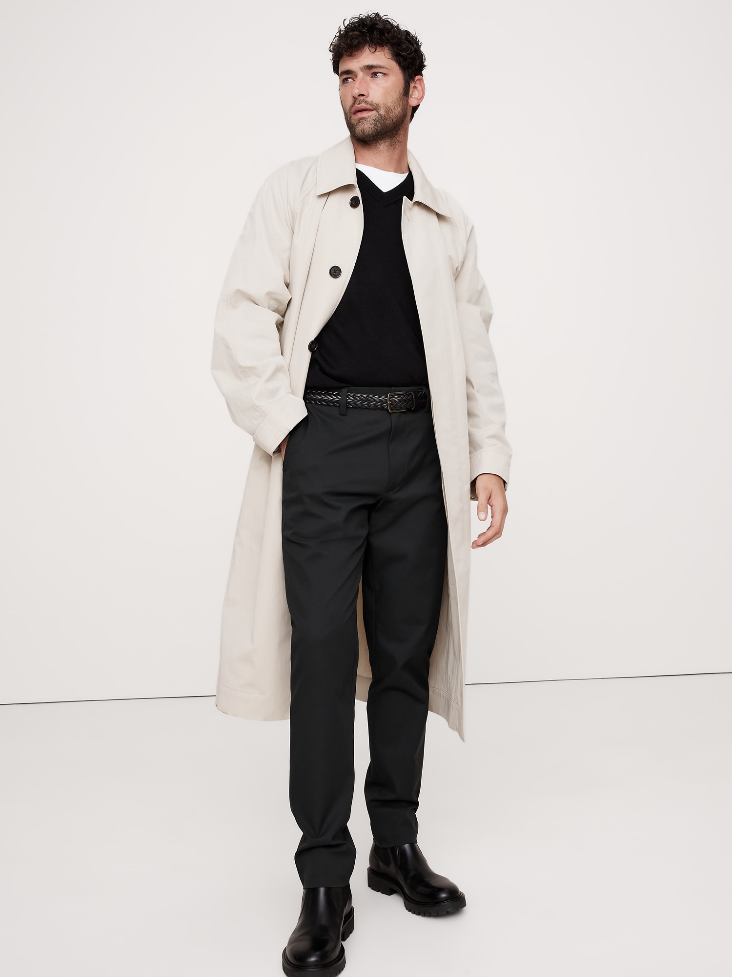 Pantalon Performance athlétique étroit - Noir