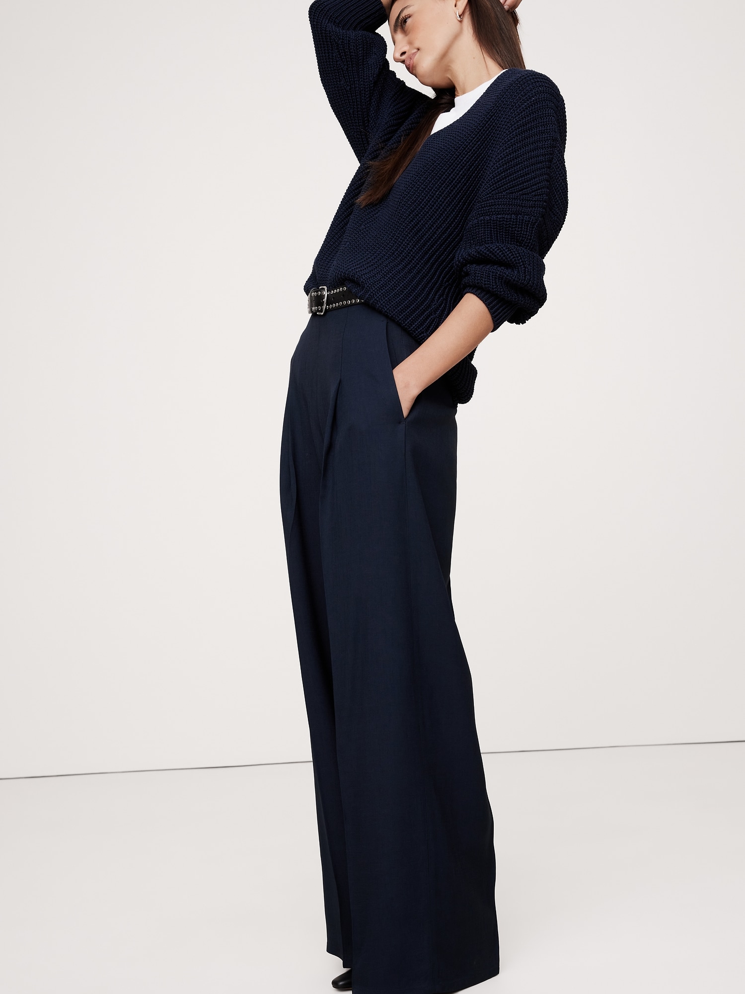 Ultra High-Rise Wide-Leg Pant