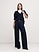 Image number 2 showing, Ultra High-Rise Wide-Leg Drapey Twill Pant