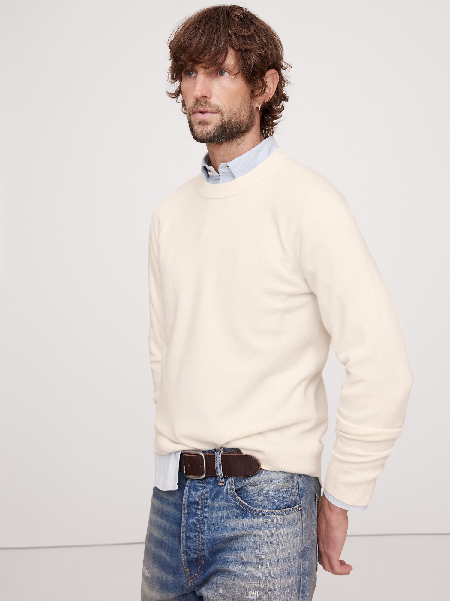 Cashmere Crew-Neck Sweater