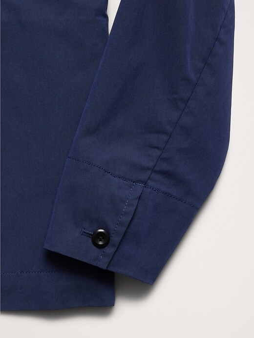 BANANA REPUBLIC ネイビー ジャケット XS Water-Resistant Shirt Jacket | Banana Republic