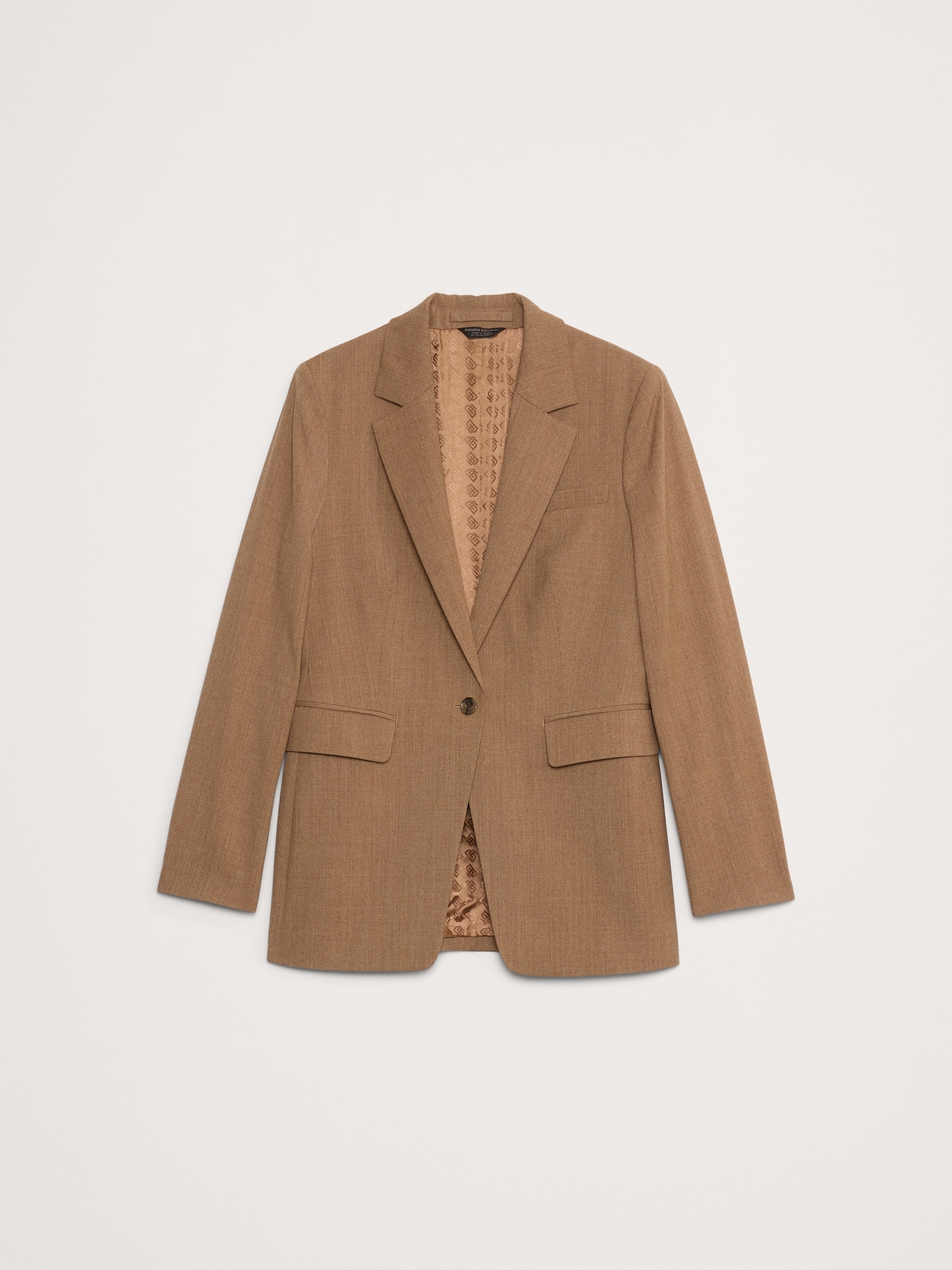 Slim Italian Wool Blazer