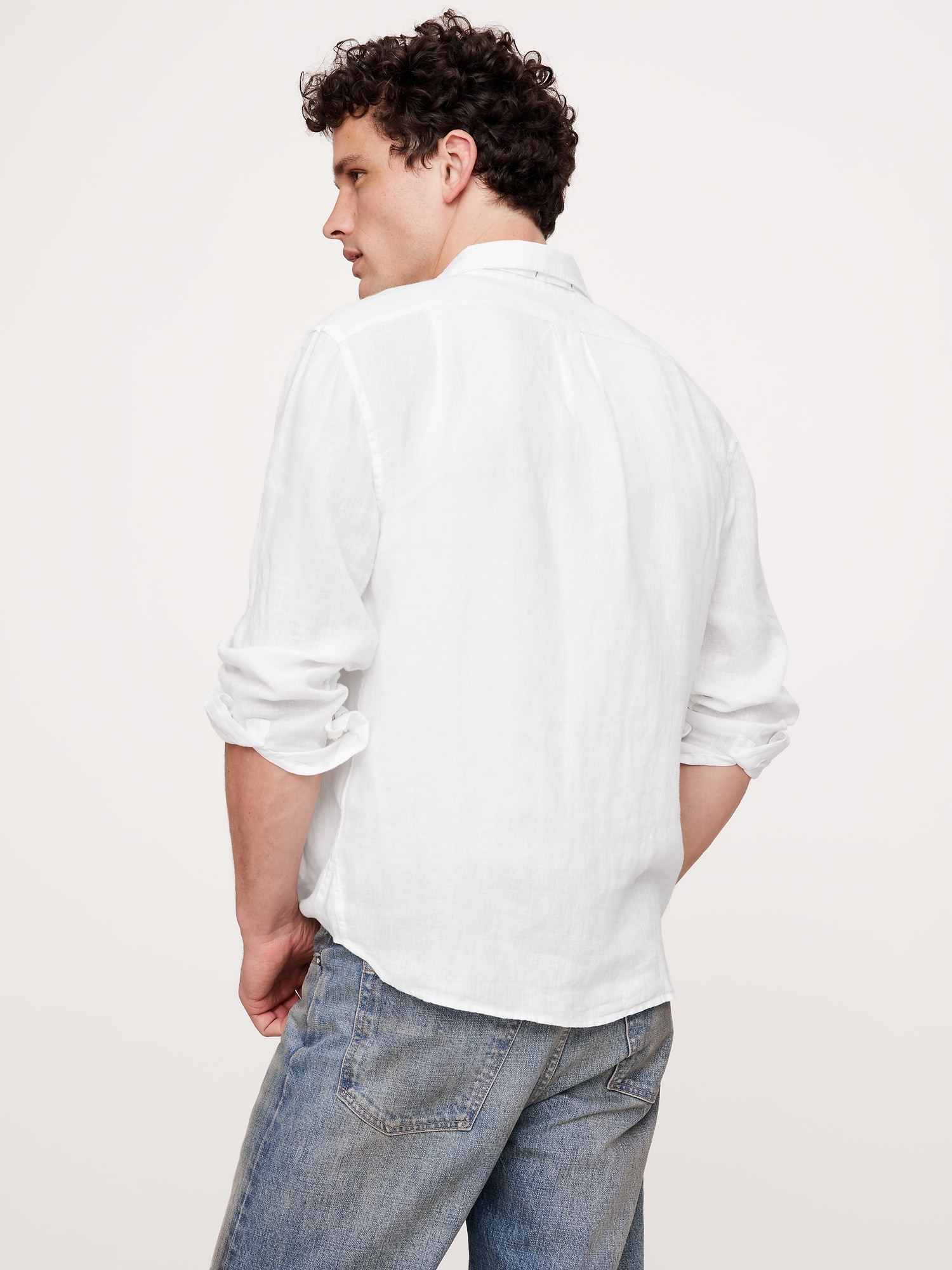 Standard-Fit Linen Shirt