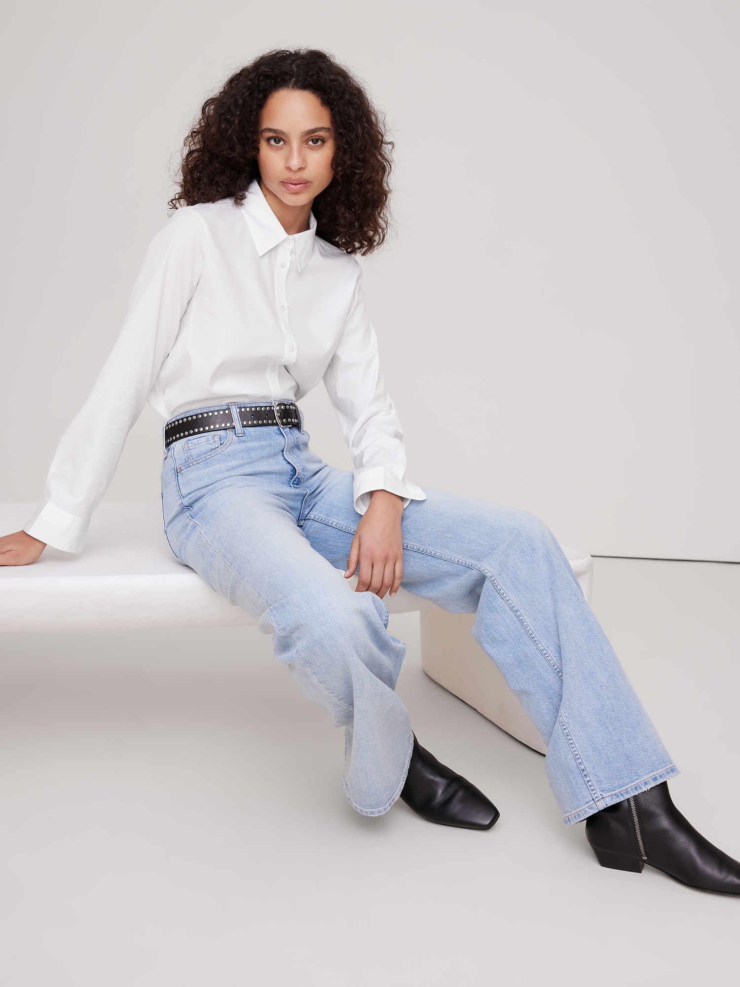 The Icon Classic Wide-Leg Jean