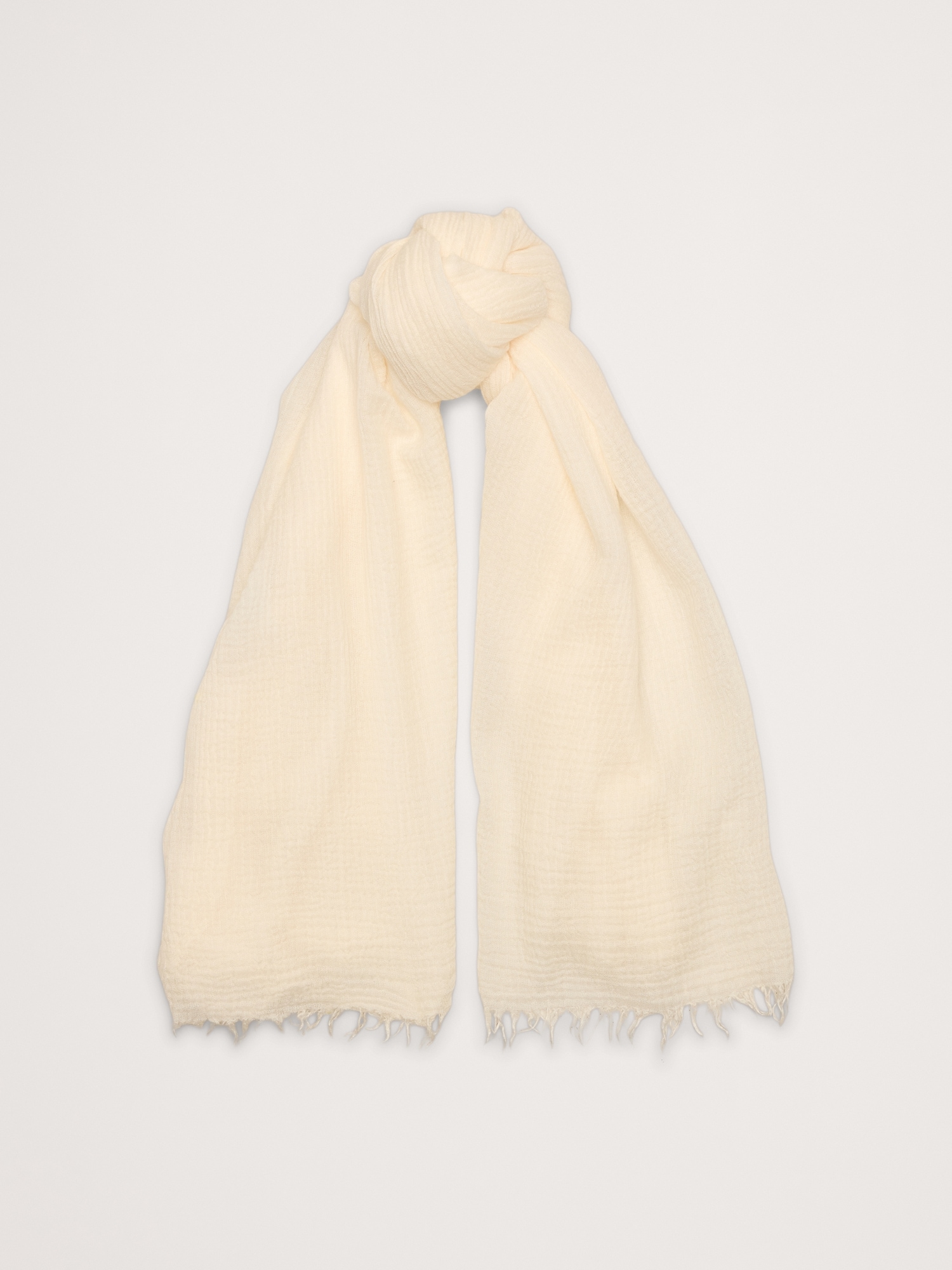 Lightweight Scarf with Merino Wool