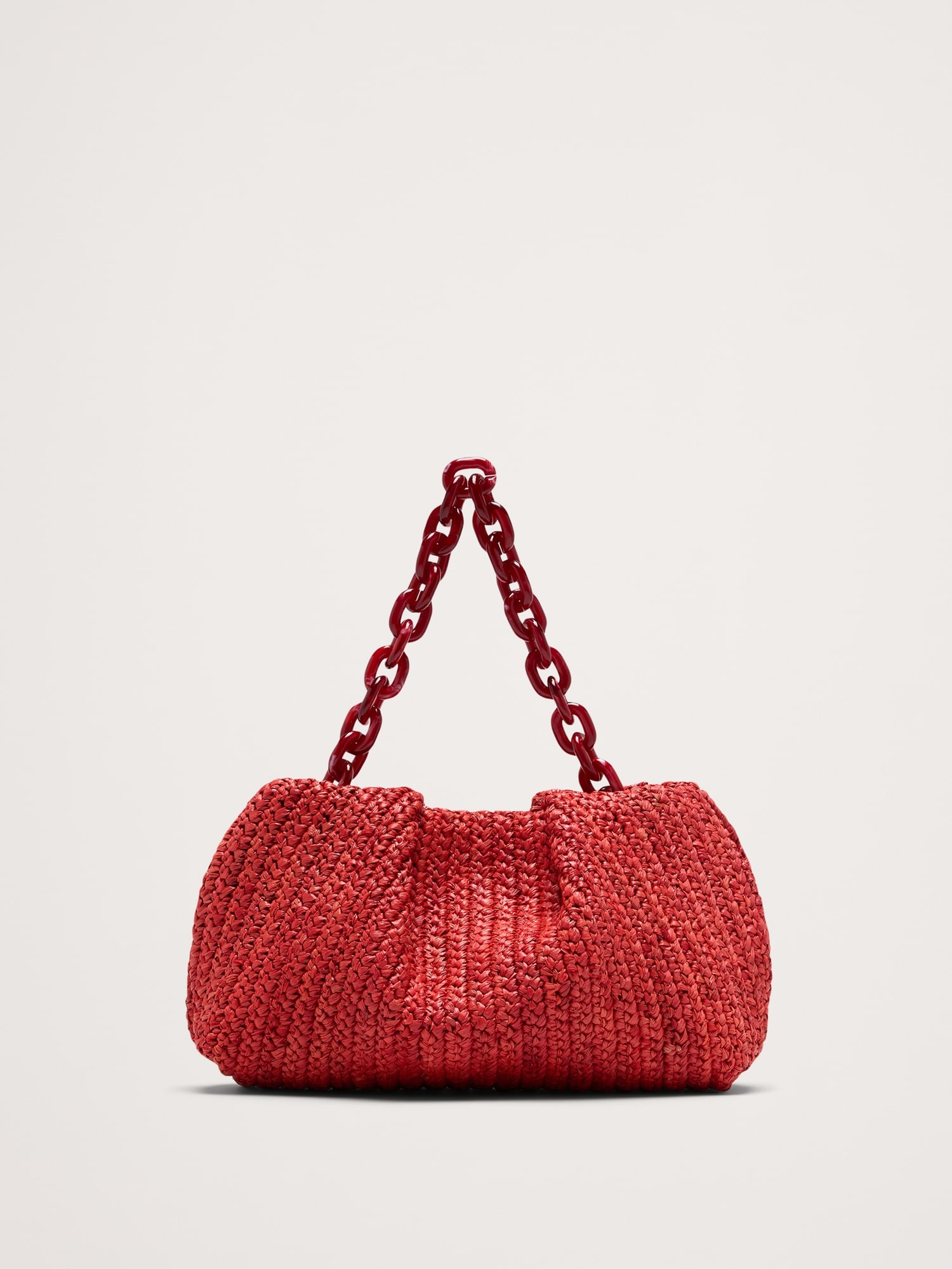 Raffia Shoulder Bag