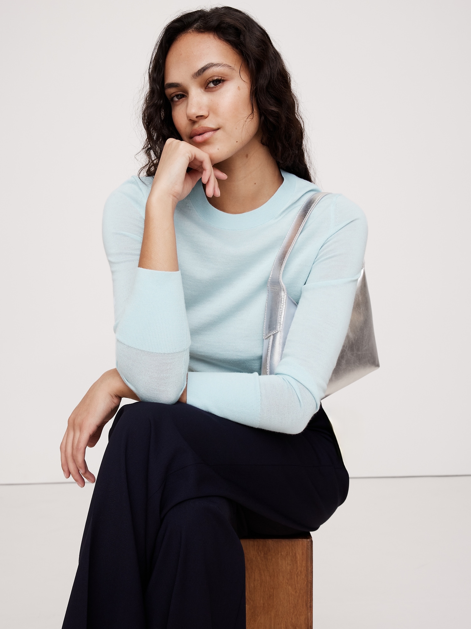 Lightweight Merino Crew-Neck Sweater