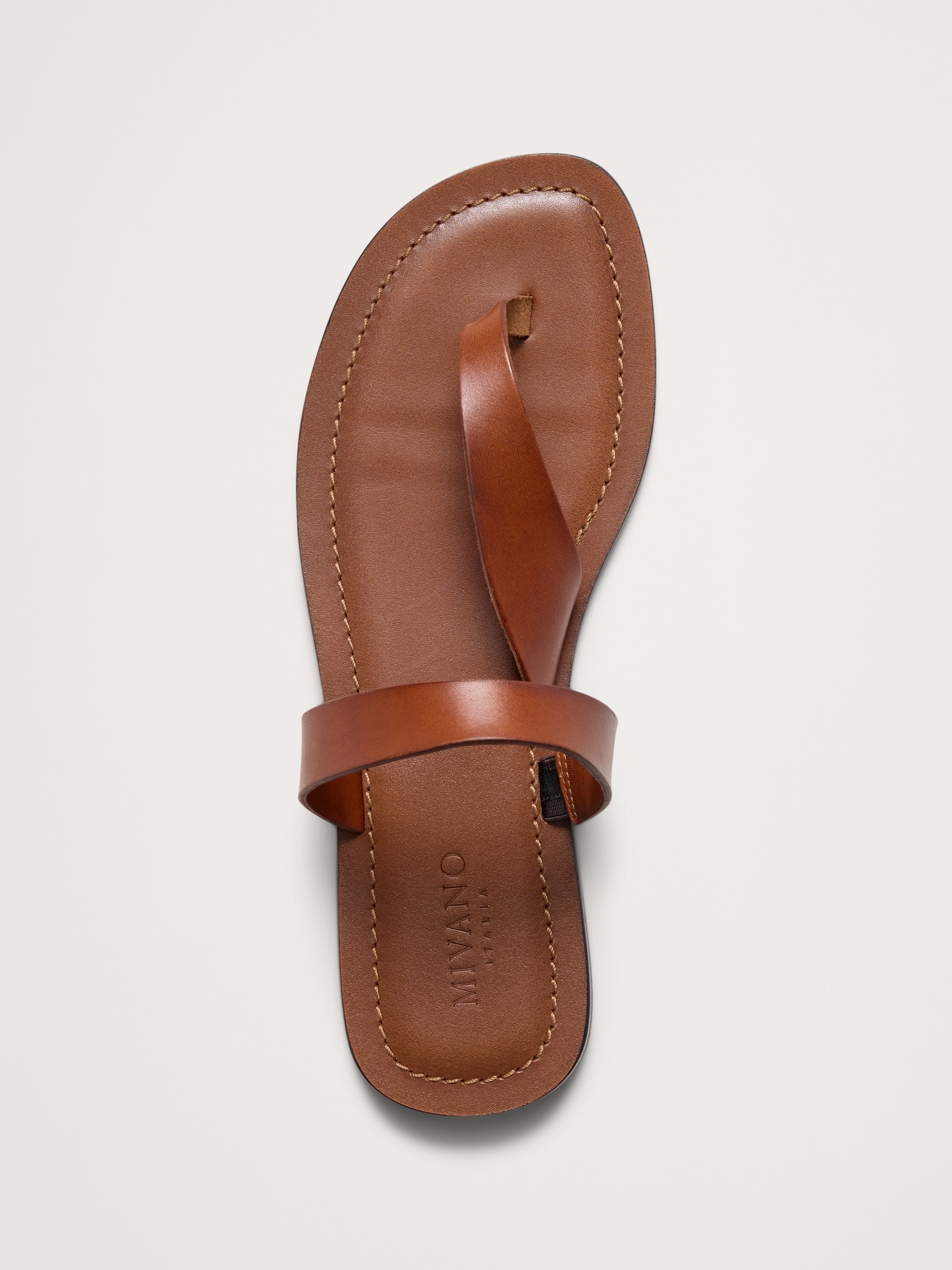 Leather Slide Sandal