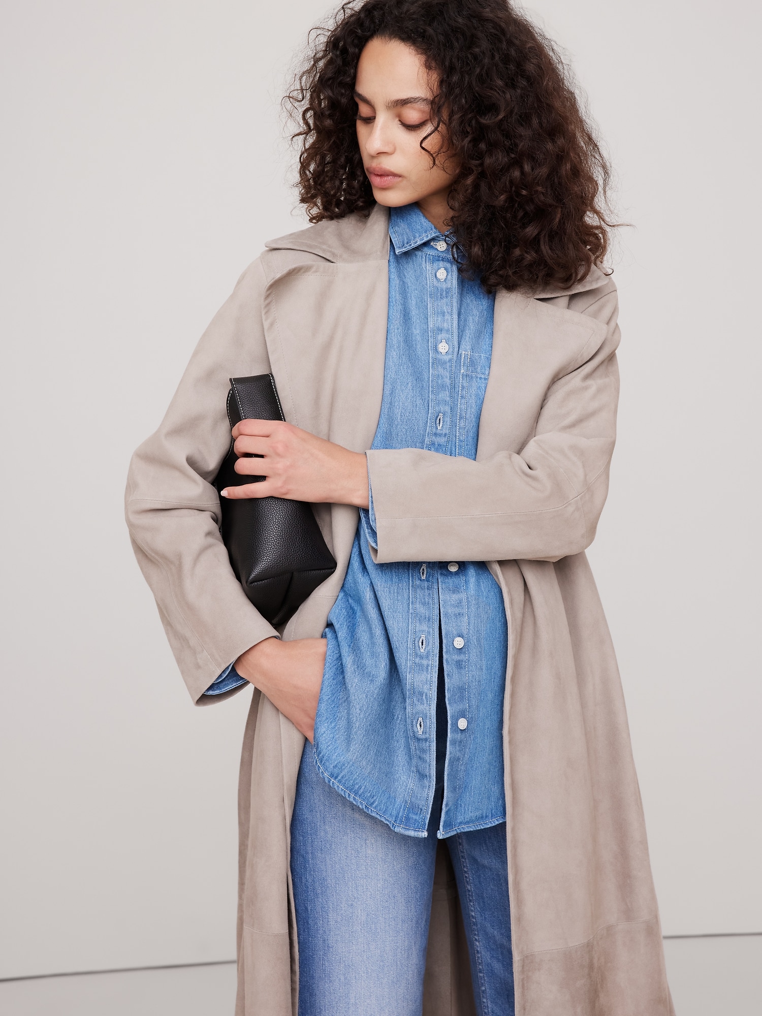 The Oversized Denim Shirt