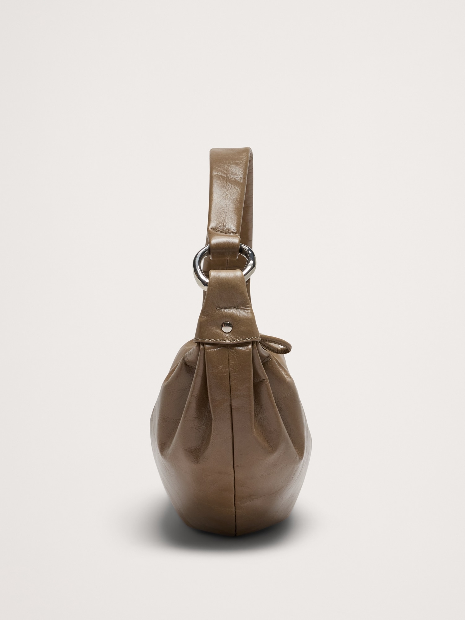 Leather Hobo Bag