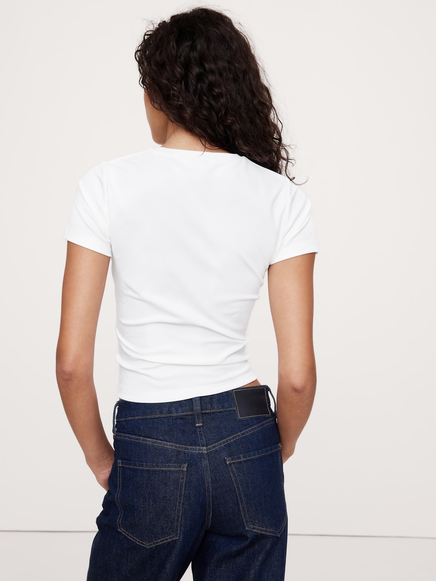 Refined Cropped Baby T-Shirt